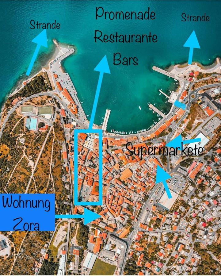 App Zora, Centar Senj Lejlighed Senj  Eksteriør billede